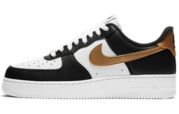 Nike: Чёрные кроссовки Air Force 1