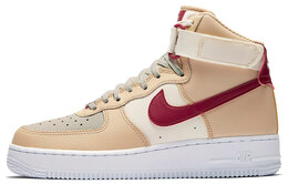 Nike: Красные кроссовки  Air Force 1 High