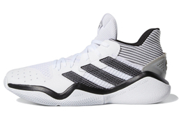 Adidas: Белые кроссовки Harden Stepback