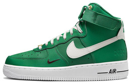 Nike: Зелёные кроссовки  Air Force 1 High