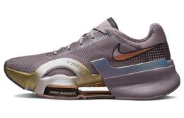 Nike: Фиолетовые кроссовки  Air Zoom