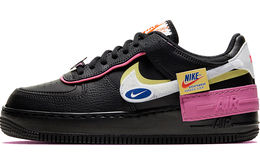 Nike: Чёрные кроссовки  Air Force 1 Low