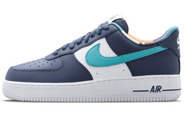 Nike: Голубые кроссовки  Air Force 1 Low