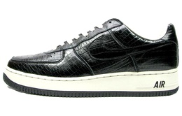 Nike: Чёрные кроссовки Air Force 1 Low