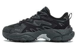 Fila: Чёрные кроссовки 