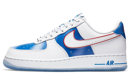 Nike: Голубые кроссовки  Air Force 1 Low