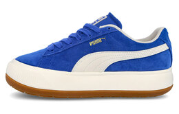 PUMA: Голубые кроссовки  Suede Mayu Up