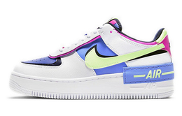 Nike: Белые кроссовки Air Force 1 Shadow