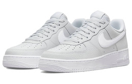 Nike: Серые кроссовки Air Force 1