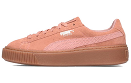 PUMA: Розовые кроссовки  Suede