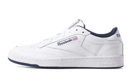 Reebok: Тёмные кроссовки Club C 85