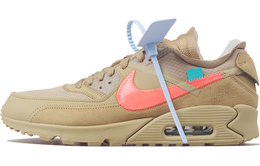 Nike: Бежевые кроссовки  Air Max 90