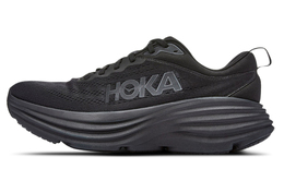 Hoka One One: Чёрные кроссовки 