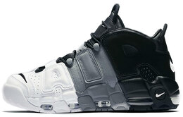 Nike: Серые кроссовки  Air More Uptempo