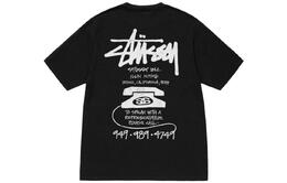 Stussy: Фиолетовая футболка 