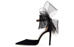 Jimmy Choo: Чёрные туфли Averly 100