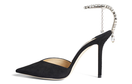 Jimmy Choo: Чёрные туфли Saeda 100