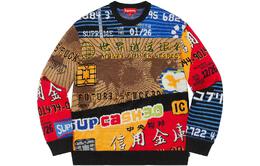 Supreme: Чёрный свитер 