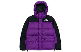 The North Face: Фиолетовый пуховик 