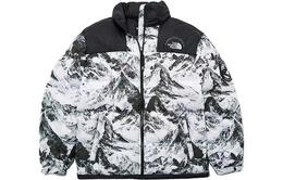 The North Face: Чёрный пуховик 