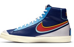 Nike: Голубые кроссовки  Blazer Mid 77 Infinite