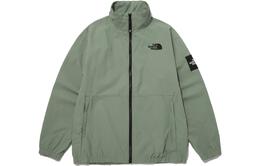 The North Face: Зелёная куртка 