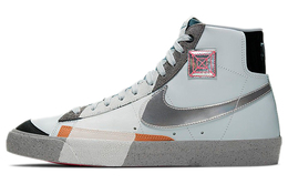 Nike: Серые кроссовки  Blazer Mid 77 Vintage