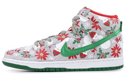 Nike: Серые кроссовки  SB Dunk High