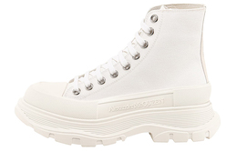 Alexander McQueen: Белые ботинки  Tread Slick