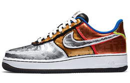 Nike: Чёрные кроссовки Air Force 1 Low