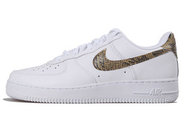 Nike: Белые кроссовки Air Force 1 Low