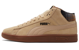 PUMA: Чёрные кроссовки  Smash V2 Mid