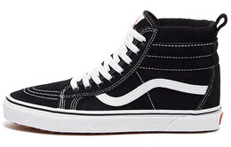 Vans: Чёрные кроссовки  Sk8-Hi