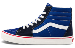 Vans: Голубые кроссовки  Sk8-Hi