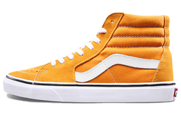 Vans: Оранжевые туфли Sk8-Hi