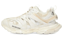 Balenciaga: Белые кроссовки  Track