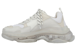 Balenciaga: Белые кроссовки  Triple S Clear Sole