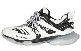 Balenciaga: Белые кроссовки  Track