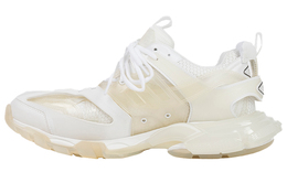 Balenciaga: Белые кроссовки  Track Clear Sole