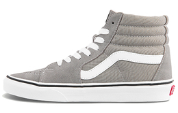 Vans: Серые кроссовки  Sk8-Hi