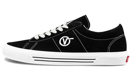 Vans: Чёрные кроссовки  Sid