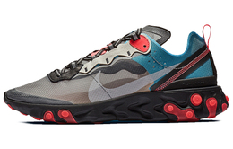 Nike: Голубые кроссовки React Element 87