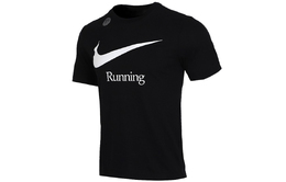 Nike: Чёрная футболка 