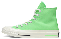 Converse: Зелёные кеды  Chuck 70 Hi