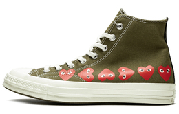 Converse: Зелёные кроссовки  Chuck Taylor All Star 70