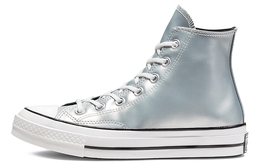 Converse: Серебристые кеды  Chuck Taylor All Star 70