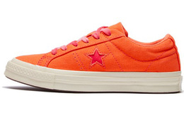 Converse: Оранжевые туфли One Star