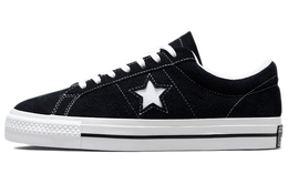 Converse: Чёрные кроссовки One Star