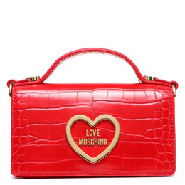 Love Moschino: Красная спортивная сумка 