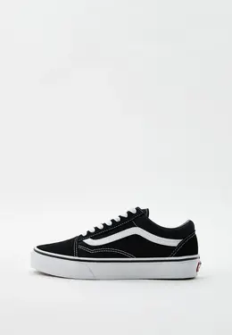 Vans: Чёрные кеды 